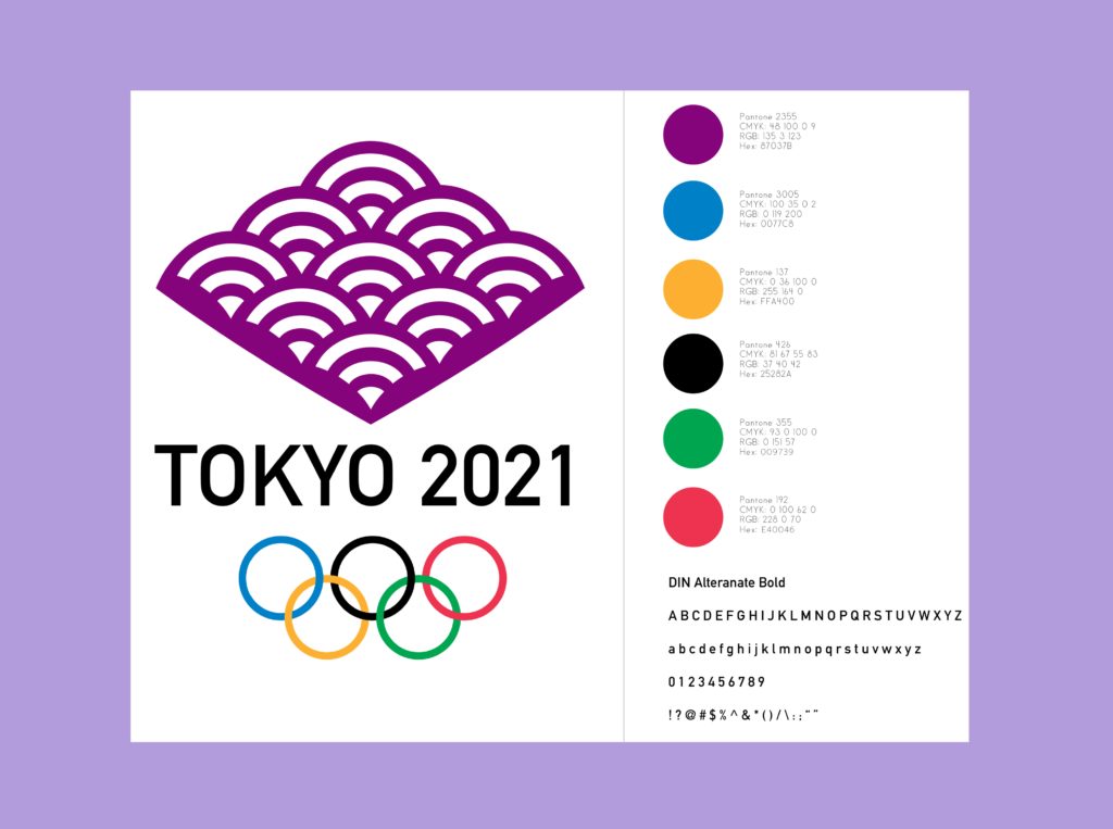 Tokyo Olympics 2021 Redesigned Logo